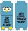 Paws N Claws® Magnetic Bookmark - Blue owl